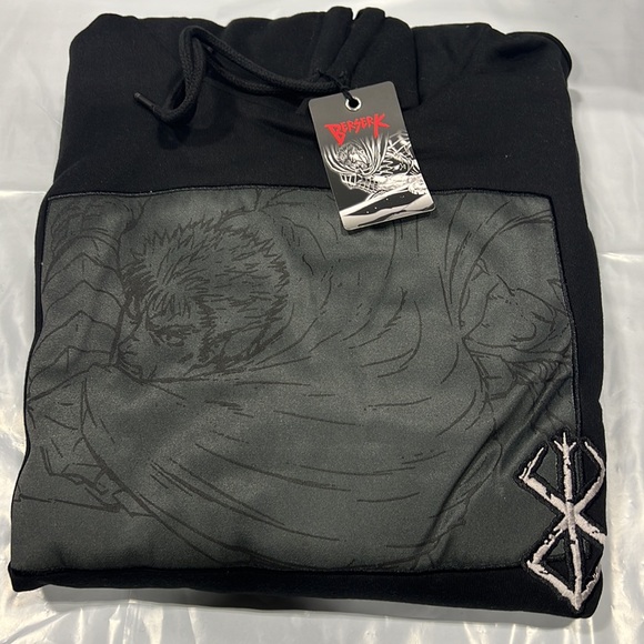 NWT - Atsuko Berserk Brand of Sacrifice Unisex Hoodie, Black - Size Large - Picture 7 of 11